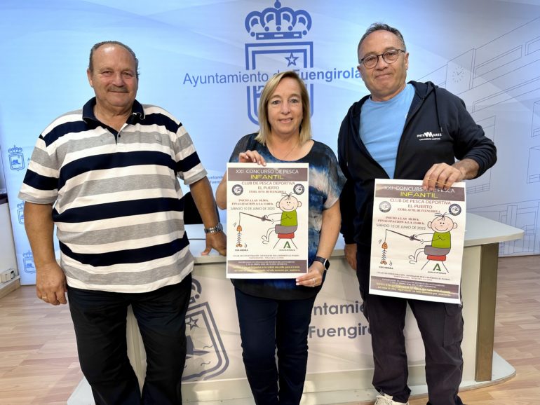 Sánchez, Hernández y Ruano informan del XXI concurso de pesa infantil