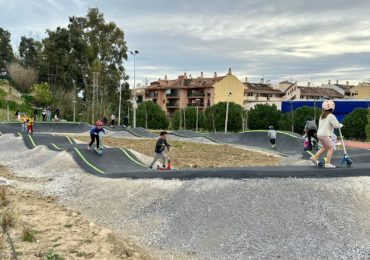 NinŽos en el pump track
