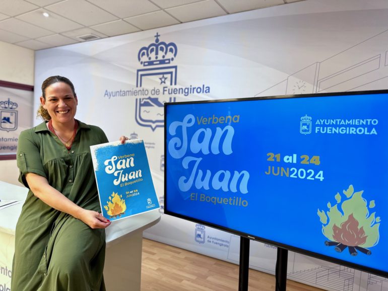 Isabel Moreno presenta el programa Verbena de El Boquetillo