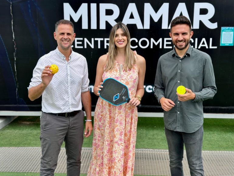 Presentación de la jornada de promoción del pickleball