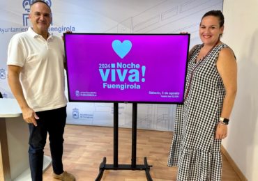 García Lara y Moreno informan de la Noche Viva Fuengirola 2024