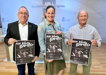 Morilla, Moreno y Aragonés presentan el Festival Flamenco de Cante Grande El Jabegote Juan de la Loma
