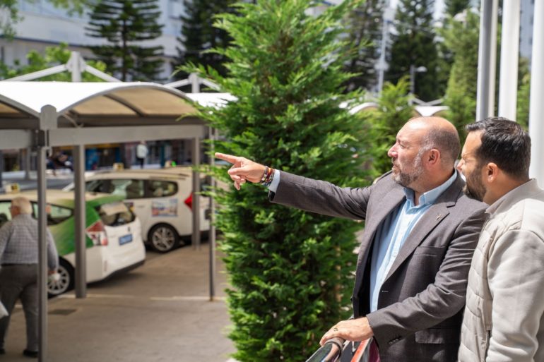 Mejoras paradas taxis