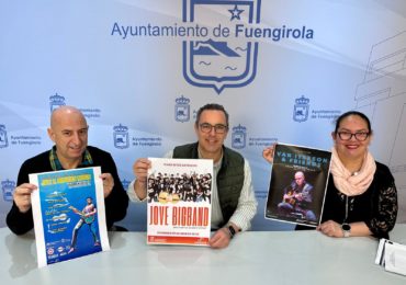García, Romero y Zambrano informan del Seminario Internacional de Jazz y Música Moderna de Málaga