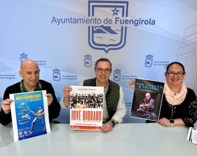 García, Romero y Zambrano informan del Seminario Internacional de Jazz y Música Moderna de Málaga