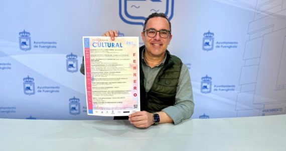 Rodrigo Romero presenta la programación cultural de febrero