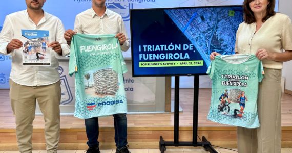 Horno, Rodríguez y González informan del I Triatlón de Fuengirola