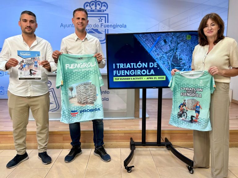 Horno, Rodríguez y González informan del I Triatlón de Fuengirola