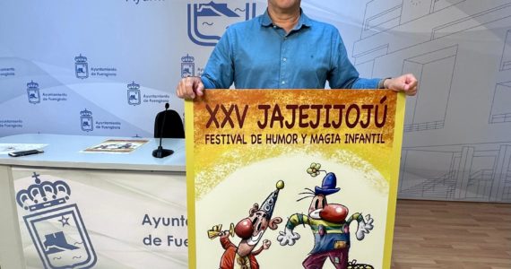 Rodrigo Romero informa del Festival de Humor y Magia Infantil Jajejijojú