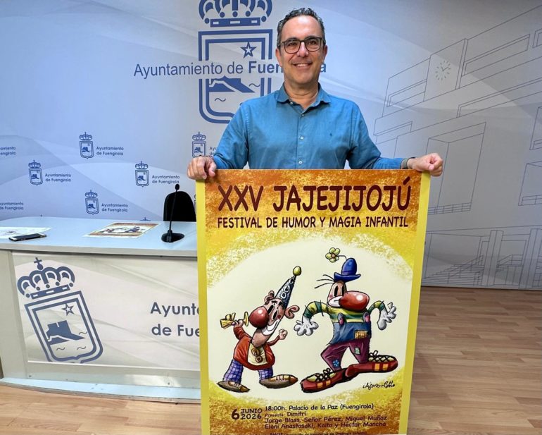 Rodrigo Romero informa del Festival de Humor y Magia Infantil Jajejijojú