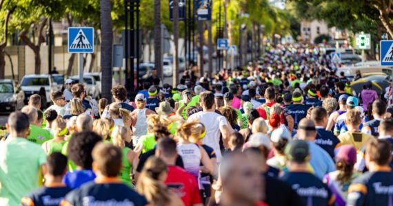 Imagen de la Media Maratón de Fuengirola del pasado año