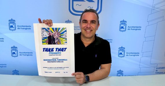 Rodrigo Romero informa del concierto que ofrecerá Take That en Marenosutrm Fuengirola