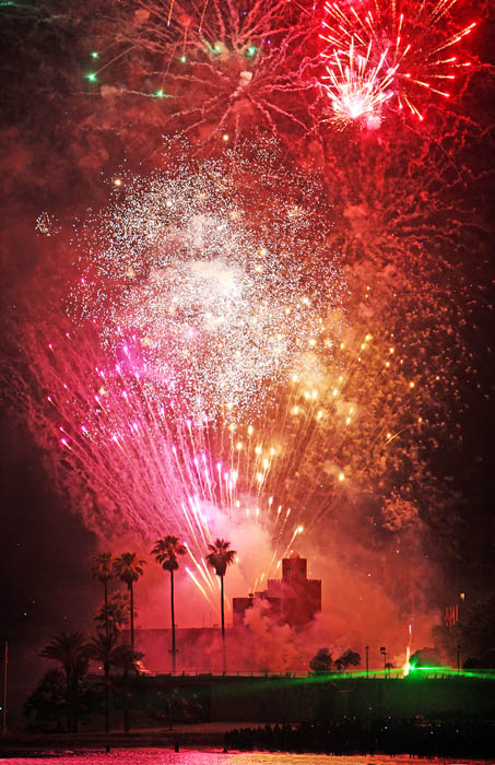 20120624 FUEGOS ARTIFICIALES CASTILLO BIL BIL 3