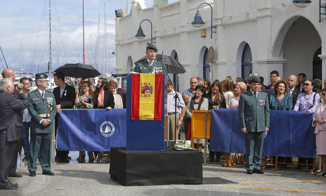 ACTOS EN PUERTO DEPORTIVO BENALMADENA EN HONOR A LA VIRGEN DEL PILAR PATRONA DE LA GUARDIA CIVIL 26