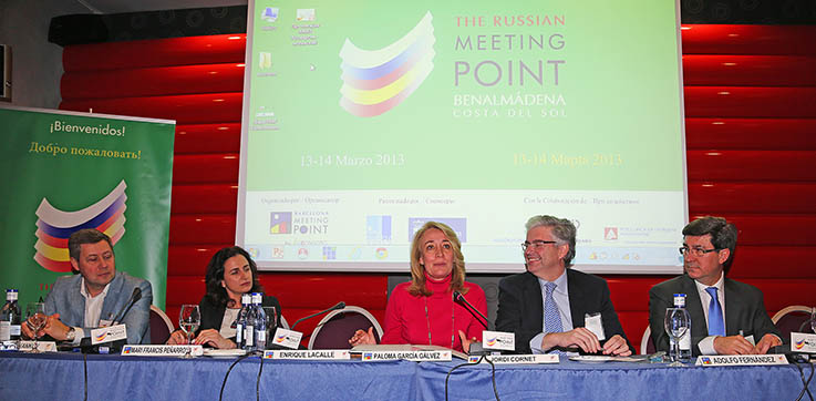 ALCALDESA INAUGURA RUSSIAN MEETING POINT BENALMADENA 1