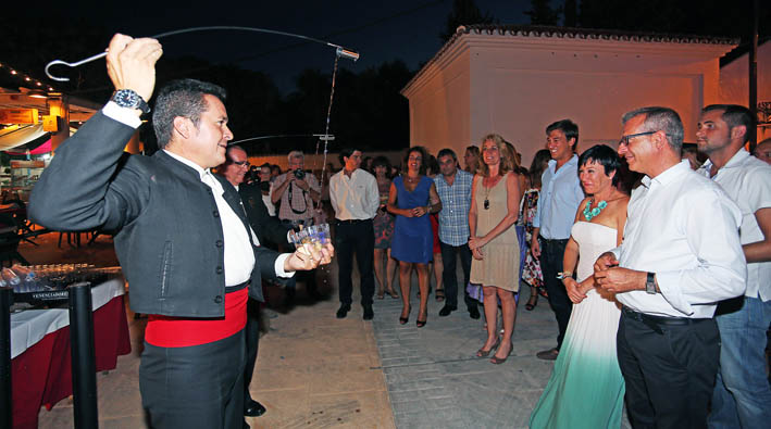 ALCALDESA Y CONCEJALES FERIA VIRGEN DE LA CRUZ DE BENALMADENA PUEBLO 2014