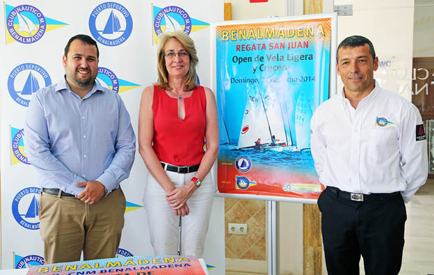 ALCALDESA Y JUAN OLEA PRESENTAN REGATA SAN JUAN 2014 1