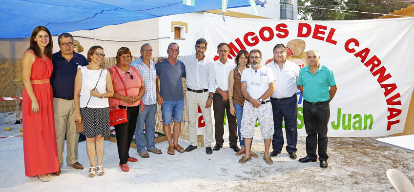 ALCALDE Y CONCEJALES VISITAN JUAS Pea El Tipo FERIA SAN JUAN 2015