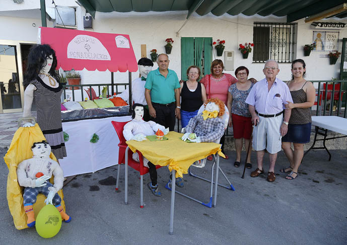 ALCALDE Y CONCEJALES VISITAN JUAS Pea Virgen de la Cruz FERIA SAN JUAN 2015