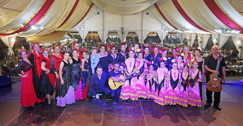 AMBIENTE FERIA NOCHE SAN JUAN 2015 academia de baile RAQUEL DE LUNA 5