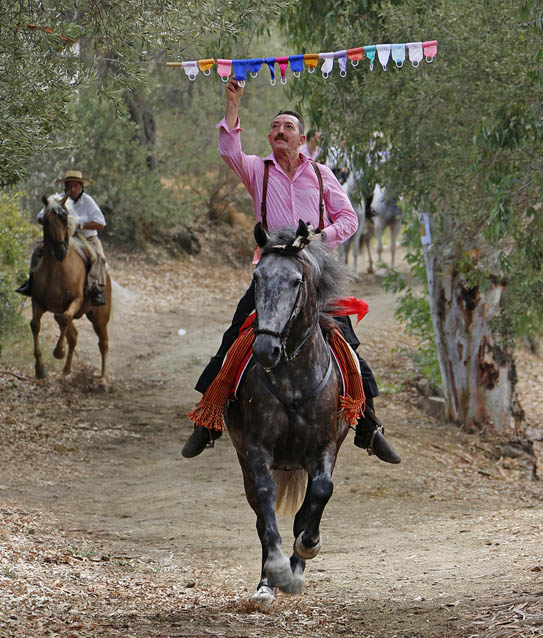 AMBIENTE ROMERIA VIRGEN DE LA CRUZ DE BENALMADENA PUEBLO 21