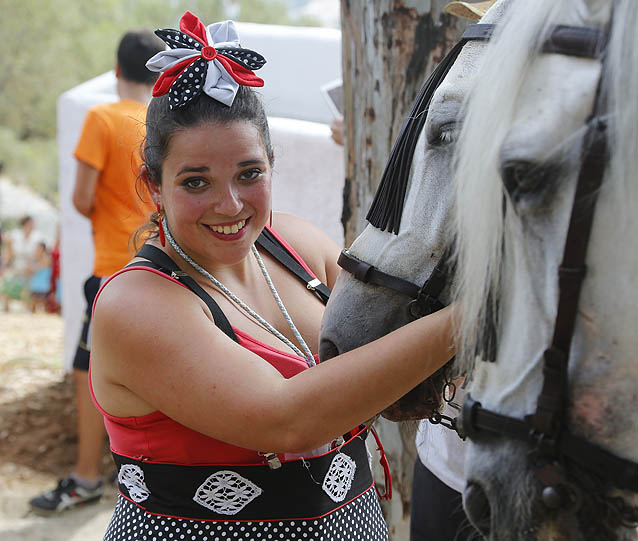 AMBIENTE ROMERIA VIRGEN DE LA CRUZ DE BENALMADENA PUEBLO 30