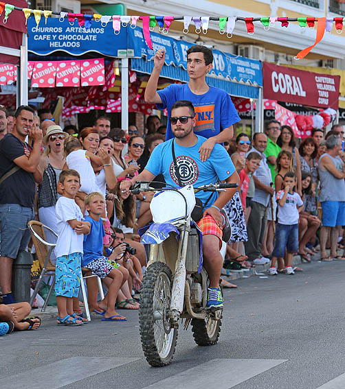 CARRERA CINTAS EN MOTO FERIA BENALMADENA PUEBLO 2014 40