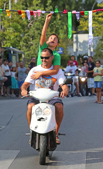 CARRERA CINTAS EN MOTO FERIA VIRGEN DE LA CRUZ BENALMADENA PUEBLO 3