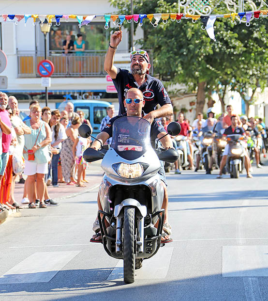 CARRERA DE CINTAS EN MOTO FERIA BENALMADENA PUEBLO 13