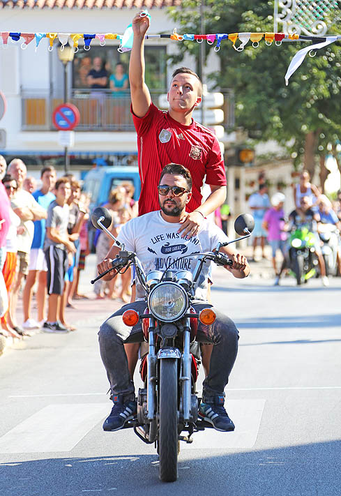 CARRERA DE CINTAS EN MOTO FERIA BENALMADENA PUEBLO 20