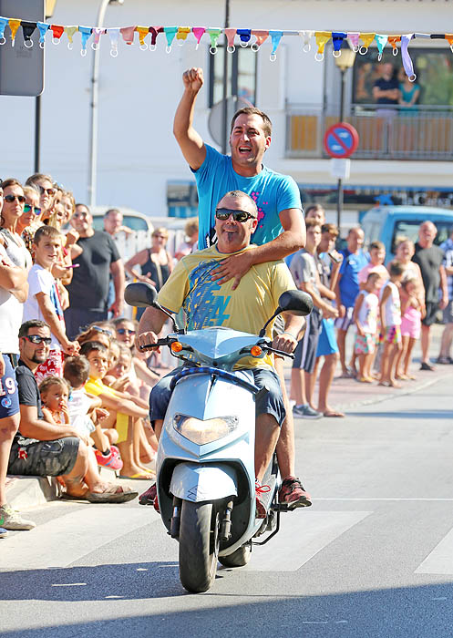 CARRERA DE CINTAS EN MOTO FERIA BENALMADENA PUEBLO 33