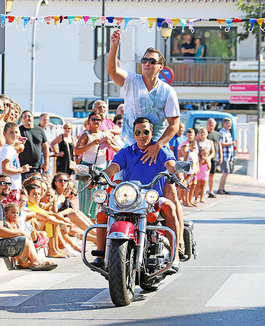 CARRERA DE CINTAS EN MOTO FERIA BENALMADENA PUEBLO 34