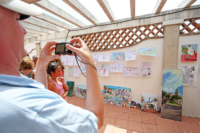 CONCURSO PINTURA FERIA VIRGEN DE LA CRUZ BENALMADENA PUEBLO