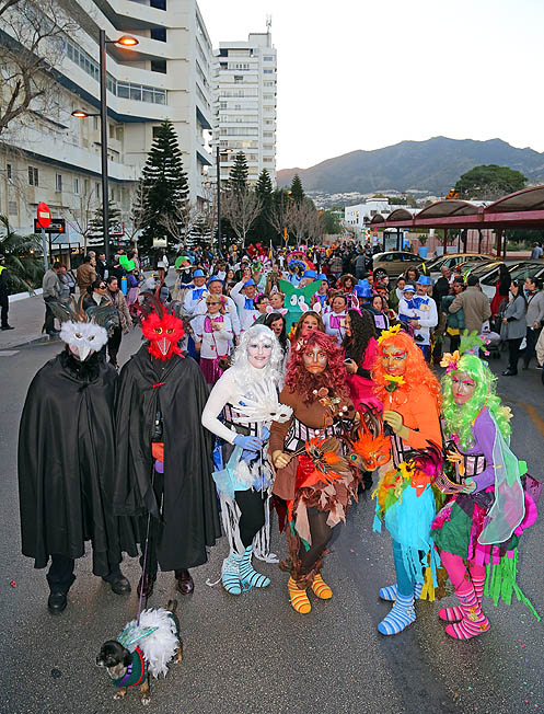 DESFILE CARNAVAL EN ARROYO DE LA MIEL 4