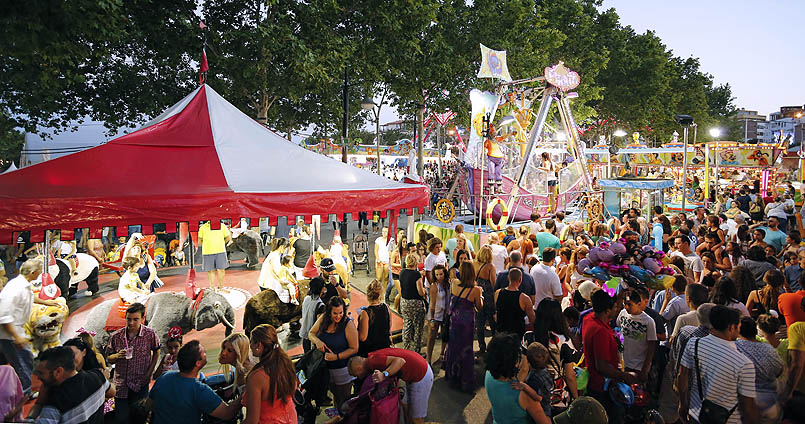 VISTA ZONA ATRACCIONES EXITO DIA DE LOS NIOS EN FERIA SAN JUAN 2015 1