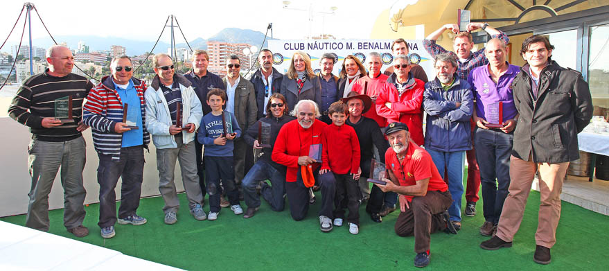 ENTREGA PREMIOS REGATA INTERCLUBES EN CLUB NAUTICO BENALMADENA