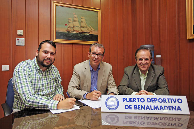 FIRMA CONVENIO ENTRE PUERTO Y POLIDEPORTIVO