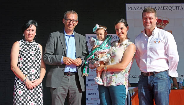 FRANCISCO SALIDO CONCEPCION TEJADA Y RAFAEL OBRERO ASISTEN A LA ELECCION DE REINA INFANTIL FERIA SAN JUAN 2014