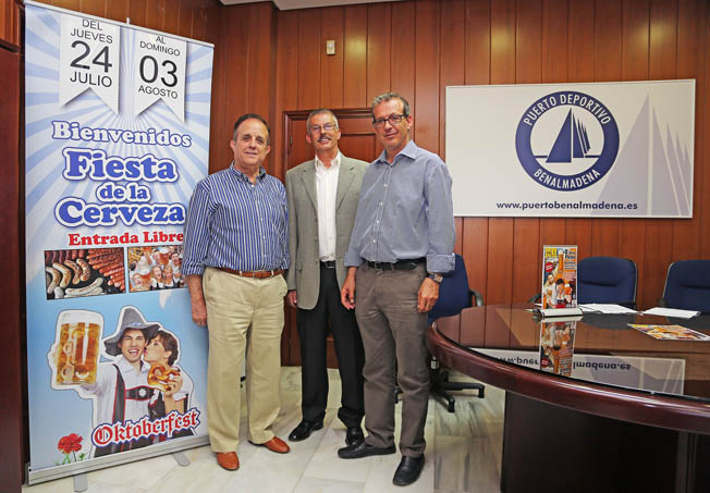 FRANCISCO SALIDO PRESENTA II FIESTA DE LA CERVEZA EN PUERTO DEPORTIVO DE BENALMADENA