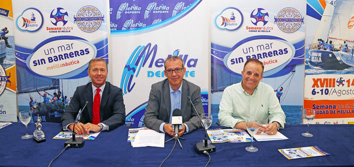 FRANCISCO SALIDO PRESENTA XVIII SEMANA NAUTICA CIUDAD DE MELILLA