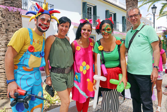 FRANCISCO SALIDO Y CONCEPCION TEJADA EN FERIA DIA BENALMADENA PUEBLO 2014