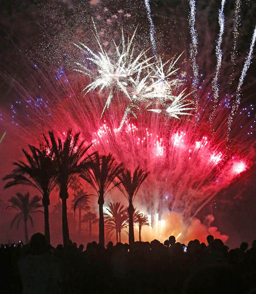 FUEGOS ARTIFICIALES FERIA SAN JUAN 2015 1