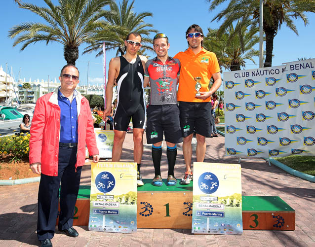 GANADORES I TRIATLON BENALMADENA