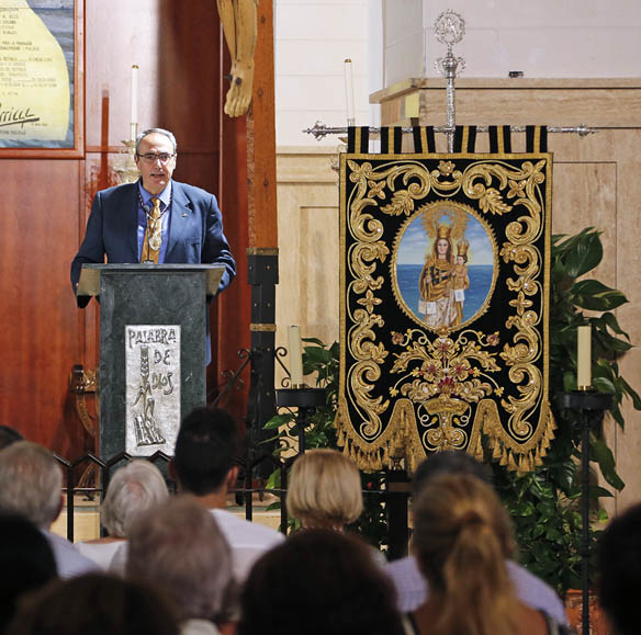 PACO GARCIA PREGONERO DE LA VELADILLA DEL CARMEN 2015