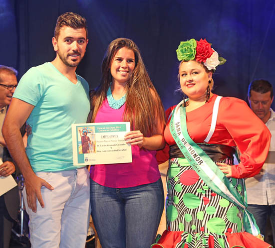 PREMIO FERIA SAN JUAN 2014 premio caballista mejor pareja ataviada