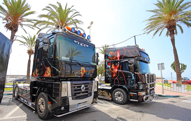 PRESENTACION ESPECTACULO MONSTER TRUCK EN PUERTO DEPORTIVO DE BENALMADENA 1