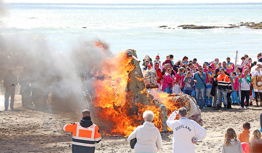 Quema de la Lagartija