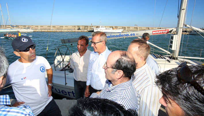 RECEPCION BARCO PUERTO DEPORTIVO BENALMADENA TRAS COPA DEL REY DE VELA 3