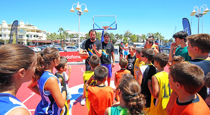 ROAD SHOW BALONCESTO EN PUERTO DEPORTIVO BENALMADENA 10