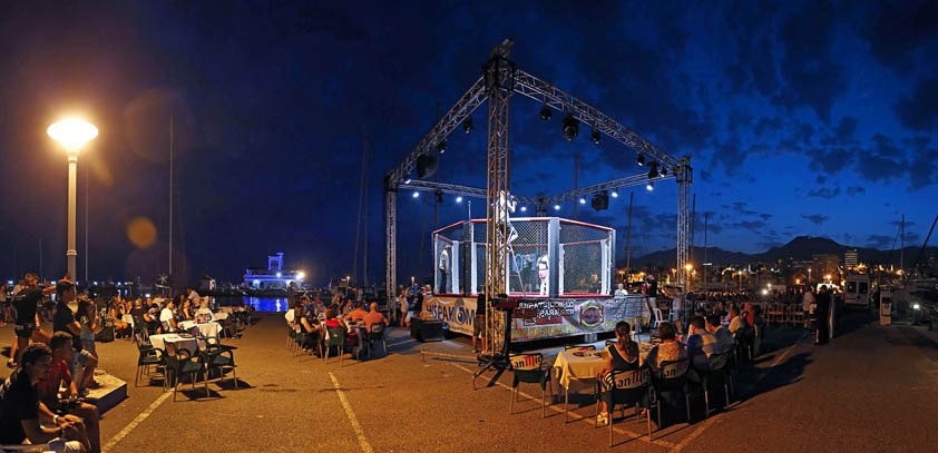 VELADA KING BOXING EN PUERTO DEPORTIVO BENALMADENA